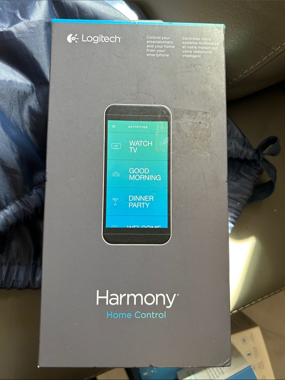 NWOT Logitech Harmony Home Control Remote - Black